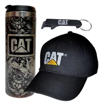 Comprar Gorra Caterpillar Original + Termo Caterpillar Silver