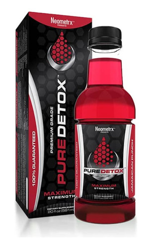 Pure Detox Maximum Bebida Antidoping Potente 20oz Limpiador 