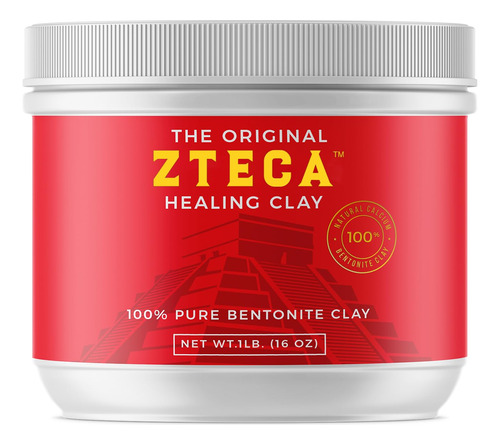 Original Zteca Healing Clay-pure Bentonite Powder - Mascaril
