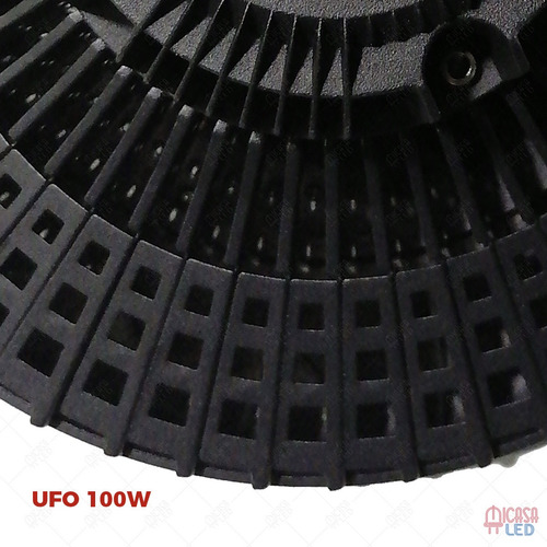 Imagen 5 de 9 de Lampara Ufo Campana Led Industrial 100w