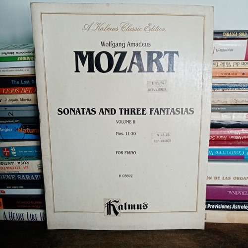 Mozart. Sonatas And Three Fantasias