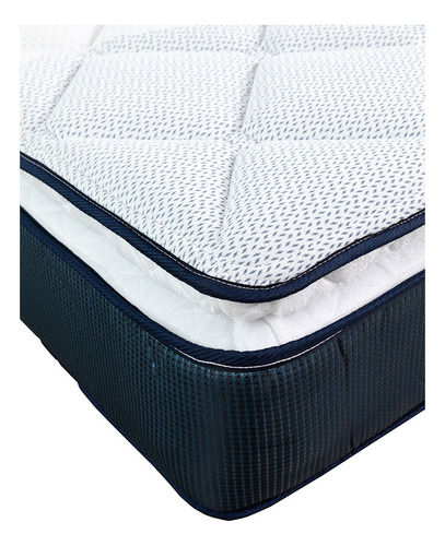 Colchon Individual Spring Air Mónaco + Protector + Softy