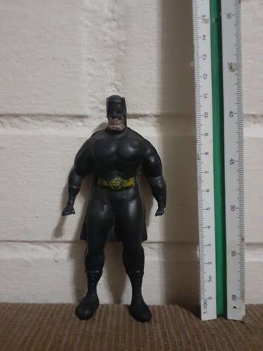 Batman Muñeco De Goma Figura Bootleg 80s,