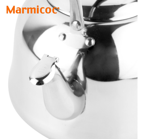 Marmicoc Keira Tetera De 4 Litros, Acero Inoxidable, Pavas