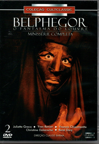 Dvd Belphegor El fantasma del Louvre - Audio en francés