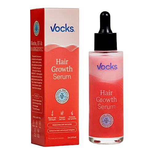 Vocks Cabello Crecimiento Suero Para Mujer Y Hombres Fb279