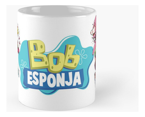 Taza Sublimada Con Diseños De Bob Esponja Personalizada