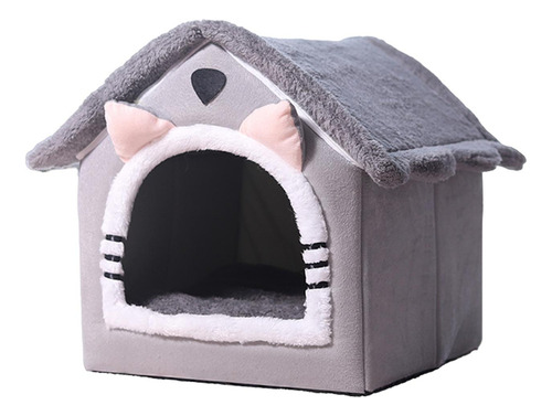 Cama Para Gatos De Interior, Casa Para Gatos, Acogedora, .