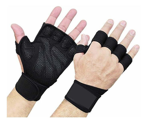 Guantes Gym Crossfit Tacticos Pesas Gimnasio Mujer Hombre(l)