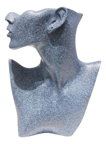 Estante De Accesorios De Busto De Collar Con Pendientes