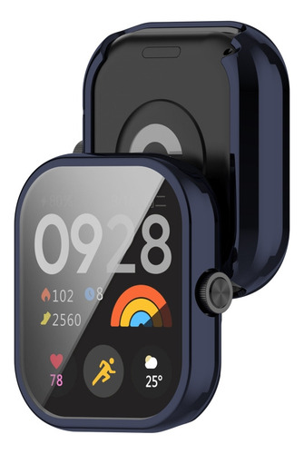 Compatible Funda Electrochapada De Tpu Para Redmi Watch 4,