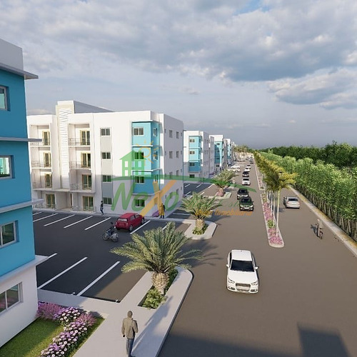 Apartamentos Nuevos Con Piscina En Gurabo Santiago (tra-255)