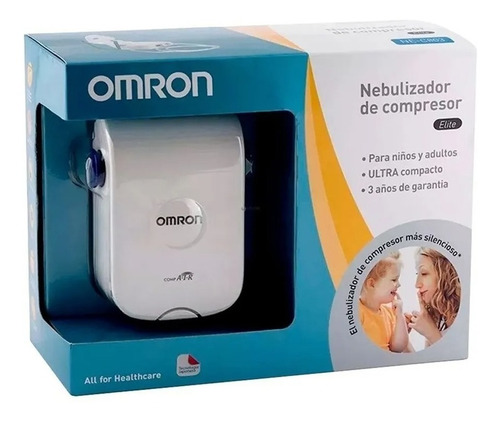 Nebulizador a pistón Omron Elite blanco 100V/240V