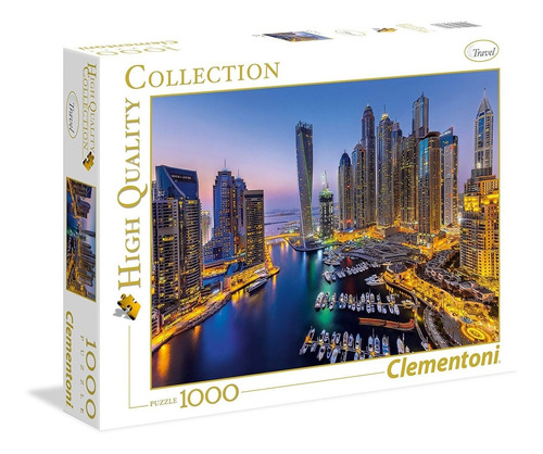 Rompecabezas 1000pcs Clementoni Dubai 39381