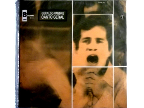 Geraldo Vandré  Canto Geral Lp Mono Capa Plástica 1968