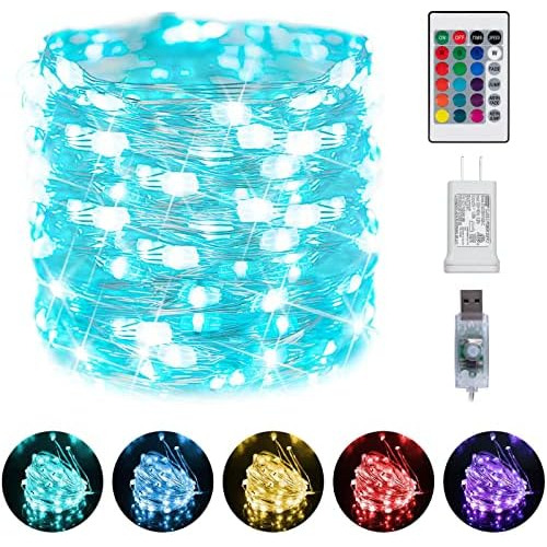Luces De Cadena De Hadas Que Cambian De Color
