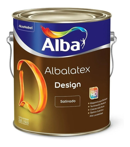 Albalatex Satinado Pintura Látex Interior Blanco 10 Lts Dime