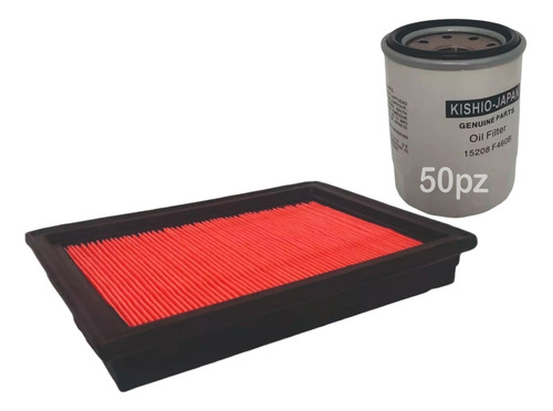 50 Kit Filtro Aire Aceite Nissan Sentra B14 1.6 96-00