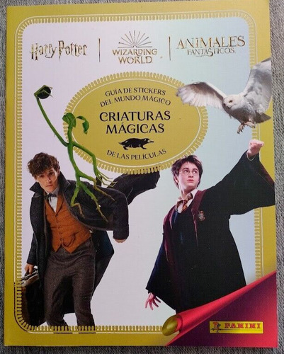 Album Harry Potter Mundo Mágico Criaturas Mágicas Panini