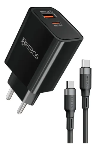 Carregador Turbo 20W Usb-C Power Delivery Hrebos