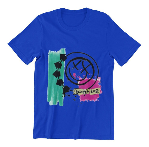 Polera Unisex Blink 182 Lollapalooza 2023 Logo Art Estampado