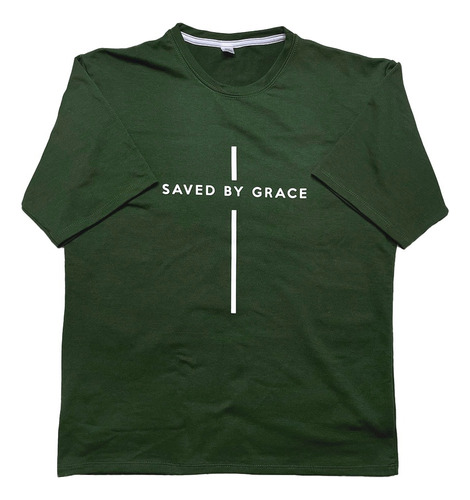 Camiseta Oversize Saved By Grace