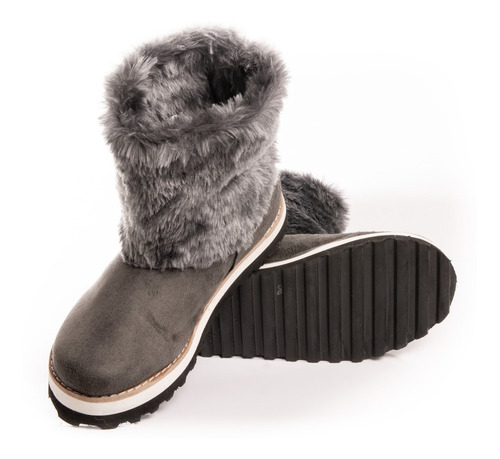 Imagen 4 de 5 de Botas Pantubotas Botitas Mujer Peluche Australiana Botinetas