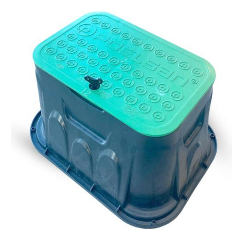 Caja Registro Poelsan Pvc 12 Para Válvulas Y Electricidad