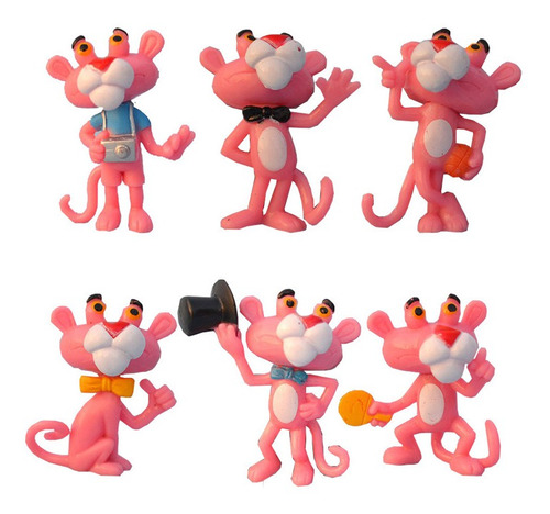 Pantera Rosa Set 6pz (Usado)