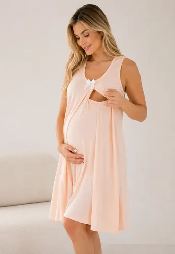 Camisola Amamentação Pijama Gestante Maternidade Regata