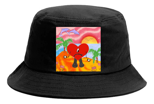 Gorro Bucket Hat Bad Bunny Un Verano Sin Ti Estampado