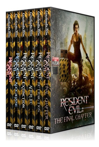 Resident Evil Saga Completa + Animadas + Serie Dvd - 15 Dvds