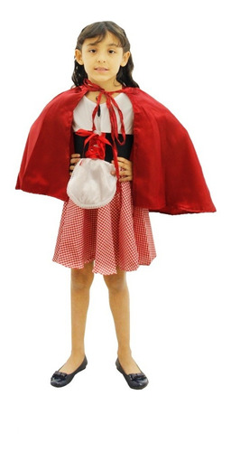 Imagen 3 de 9 de Disfraz Caperucita Roja Niña