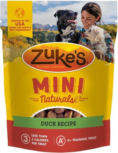 Zuke's  Mini Naturals Duck Recipe Training Dog Treats, 1-lb