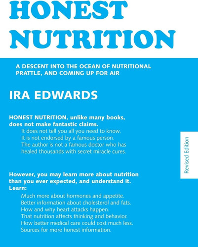 Libro: En Ingles Honest Nutrition A Descent Into The Ocean