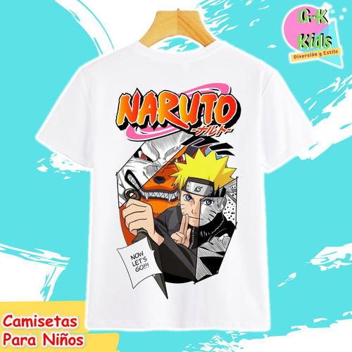 Camisetas De Naruto Para Niños - Ropa Infantil
