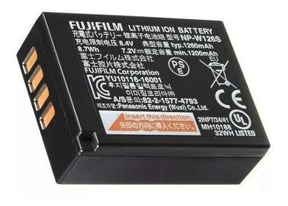 Bateria Fujifilm Np-w126s Original Para Linha X
