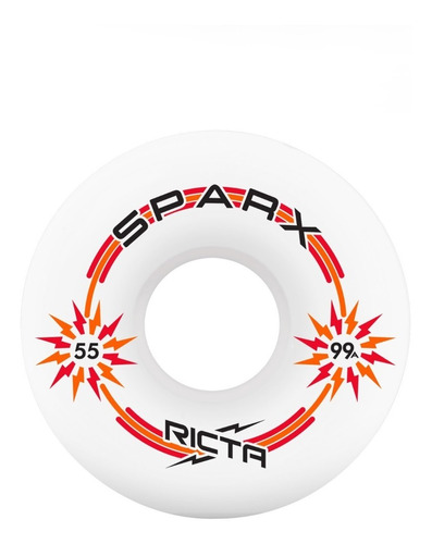 Roda Ricta Sparx  55mm 99a White Orange 