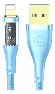 Cabo Usb Usams Usb A Compatível Com iPhone Máx. 2.4a 1.2 M