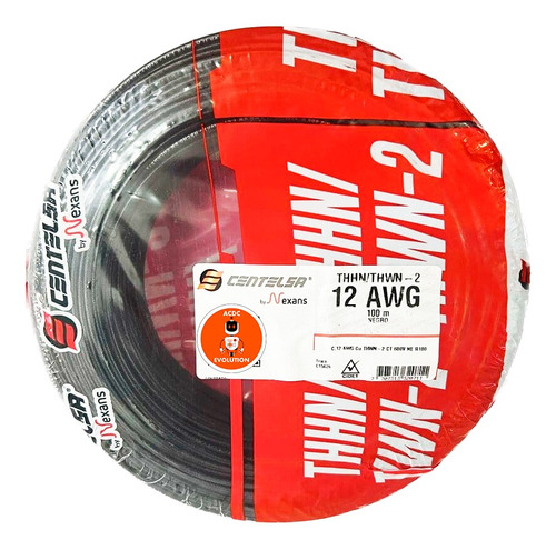 Cable 7 Hilos #12awg Centelsa By Nexans Original X 100metros