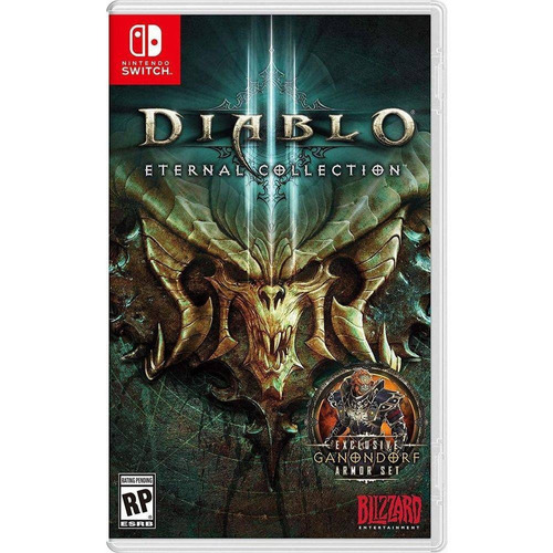 Diablo 3 Eternal Collection Switch Mídia Física Lacrado