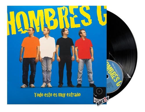 Hombres G Todo Esto Es Muy Extraño Lp Vinyl + Disco Cd