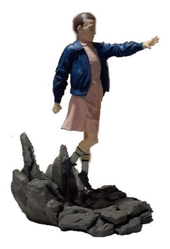 Figura Eleven Once Stranger Things Muñeco Decoracion 30 Cm