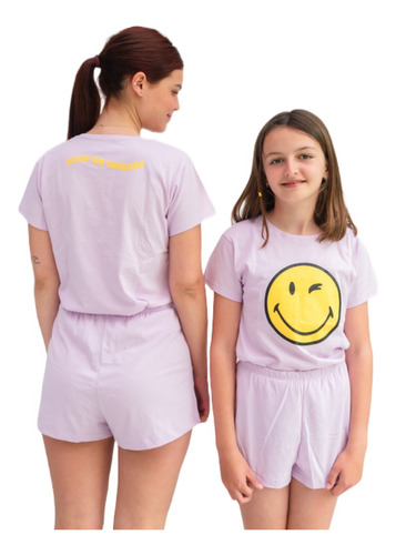 Pijama Feliz S/m/l - Pijamas Meli