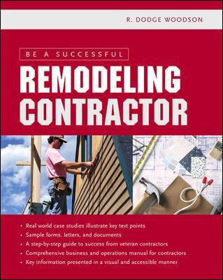 Libro Be A Successful Remodeling Contractor - R. Dodge Wo...