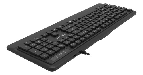 Teclado Delux Usb K7009bu Black