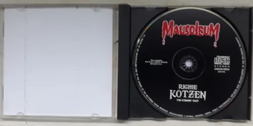 Richie Kotzen - I´m Comin´ Out - Cd Original Sin Booklet 