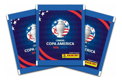 10 Sobres Álbum Copa América Usa 2024