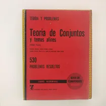 Comprar Teoria De Conjuntos Y Temas Afines, Seymour Lipschutz