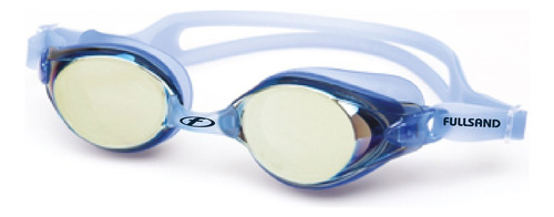 Goggle Fullsand De Adulto Con Espejo Color Azul-agua